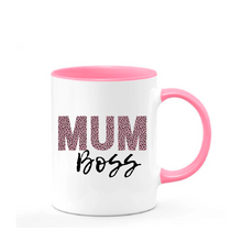 Load image into Gallery viewer, Mum Boss Ceramic Mug
