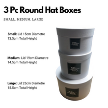 Load image into Gallery viewer, Round Hat Box Packaging
