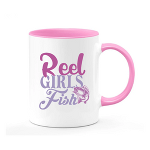 Reel Girls Fish Mug