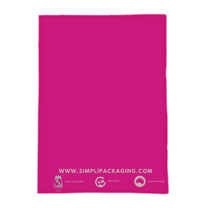 Hot Pink 100% Compostable Mailer Bags
