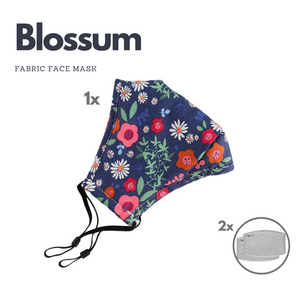 Simpli Blossum Cotton Printed Mask Reusable