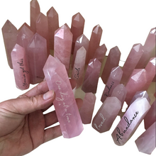 Load image into Gallery viewer, Wholesale Rose Quartz  Wands
