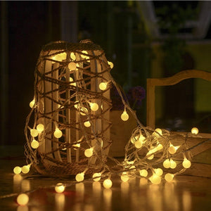 Indoor Mini LED Globe Ball String Light