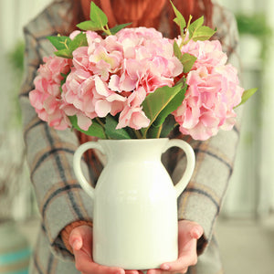 Porcelain Vase with Handles