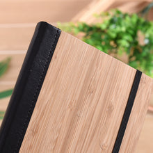 Load image into Gallery viewer, Eco-friendly Recycled Paper Bamboo Notebook
