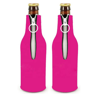 Neoprene Bottle Cooler with Zip