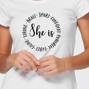 She is Brave Tee
