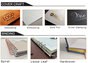 Product - Notebook Binding & Cover Specs