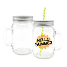 Load image into Gallery viewer, Clear Glass Mason Jars - FROM $4.70 each
