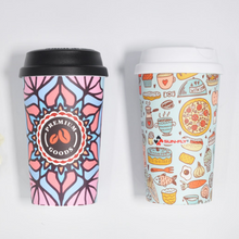 Load image into Gallery viewer, Polymer Travel Mugs White - FROM $6.80 each
