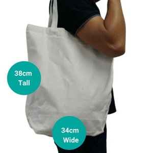 Canvas Shopper Tote Bags - FROM $5.13 each