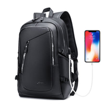 Load image into Gallery viewer, PU Leather Laptop Backpack
