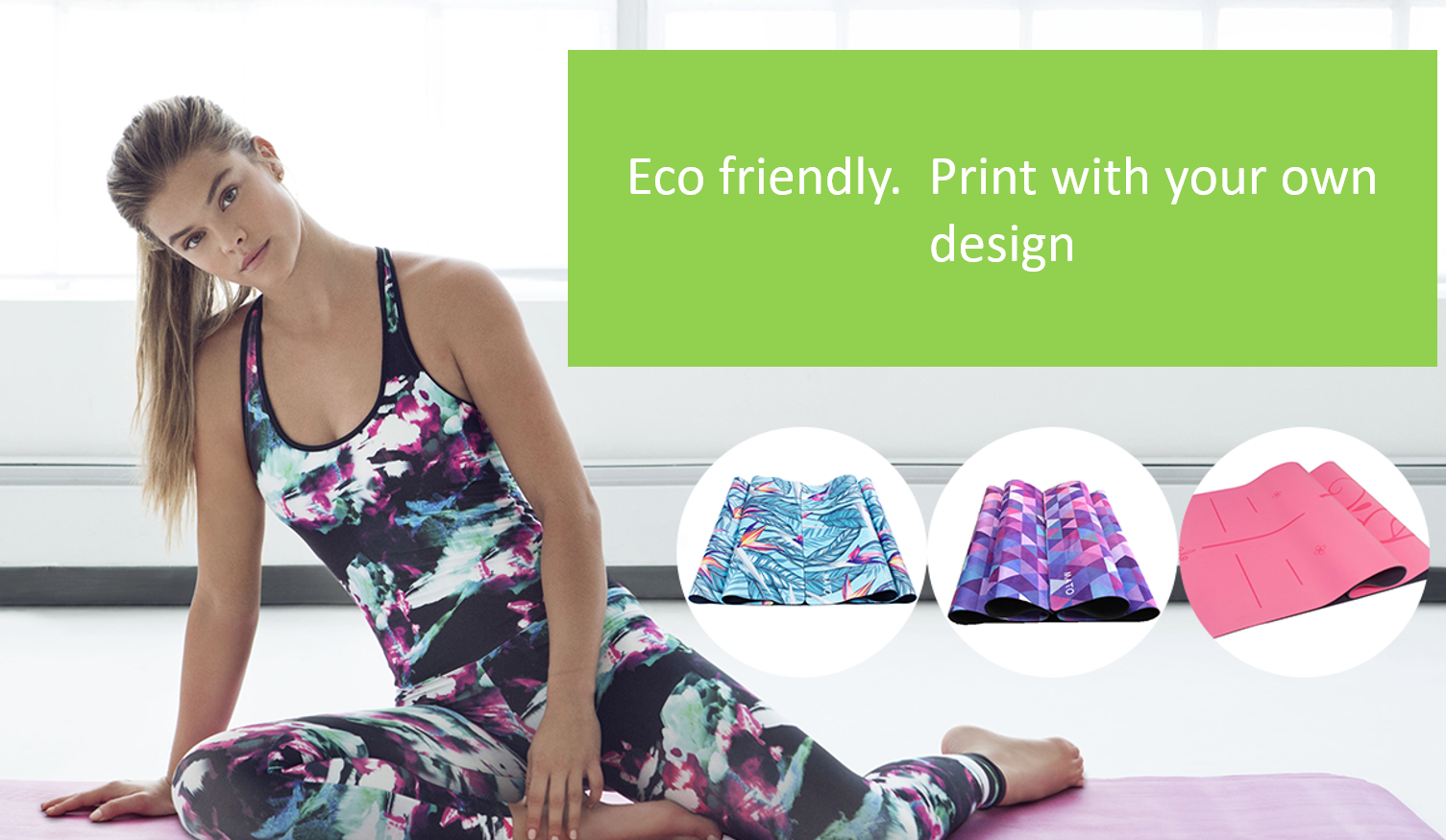 Eco-Friendly Yoga Mats x 100