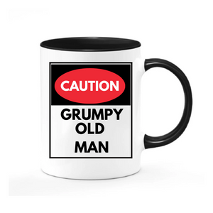 Caution Grumpy Ceramic Mug