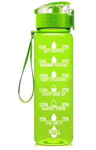 Hydration Time Tracker Bottle
