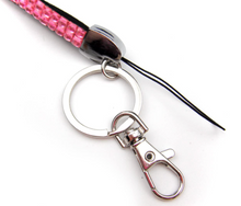 Load image into Gallery viewer, All-in-1 Rhinestone Lanyard + Badge Reel + Card Holder
