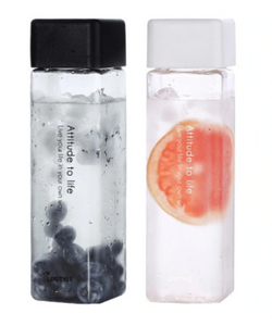 Fruit Infuser Water Bottle 450ml Transparent