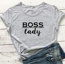Load image into Gallery viewer, Boss Lady Cotton Tee
