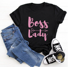 Load image into Gallery viewer, Boss Lady Arrow Tee

