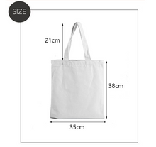 Load image into Gallery viewer, White Canvas Bag
