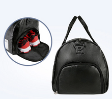Load image into Gallery viewer, PU Leather Duffle Bag
