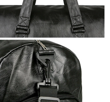 Load image into Gallery viewer, PU Leather Duffle Bag
