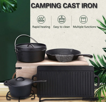 Load image into Gallery viewer, Cast Iron Cookware Set
