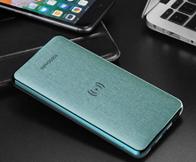 Load image into Gallery viewer, Qi Wireless Charger 10000 mAh Powerbank
