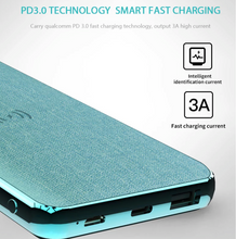 Load image into Gallery viewer, Qi Wireless Charger 10000 mAh Powerbank
