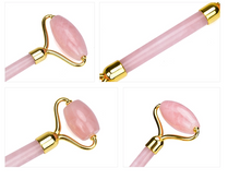 Load image into Gallery viewer, Pink Quartz Roller for Face
