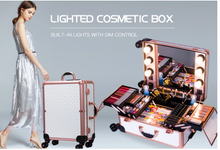 Load image into Gallery viewer, Vanity MakeUp Box with lights
