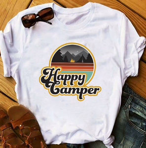 Happy Camper Rd Tee