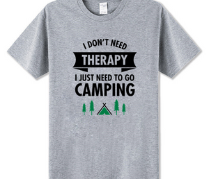 Camping Therapy Tee