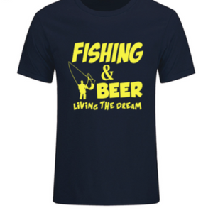 Fishing & Beer Tee