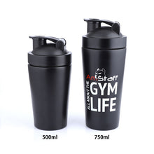 Load image into Gallery viewer, Leak-Proof Gym Protein Shaker Water Bottles
