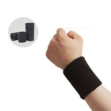 Load image into Gallery viewer, Sweat Wrist Bands with Embroidered Logo
