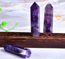 Load image into Gallery viewer, Simpli Amethyst Crystal Wand
