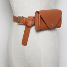 Load image into Gallery viewer, PU Leather Belt Purse

