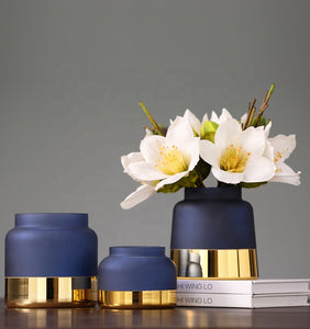 NEW IDEA - Blue Blown Glass Vase