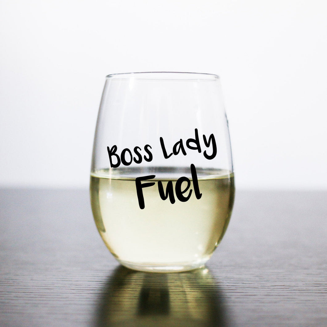 Boss Lady Fuel Tritan Wine Tumbler