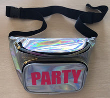 Load image into Gallery viewer, Holographic Front Pocket Bumbag
