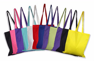 Eco-Friendly Coloured Canvas Bags