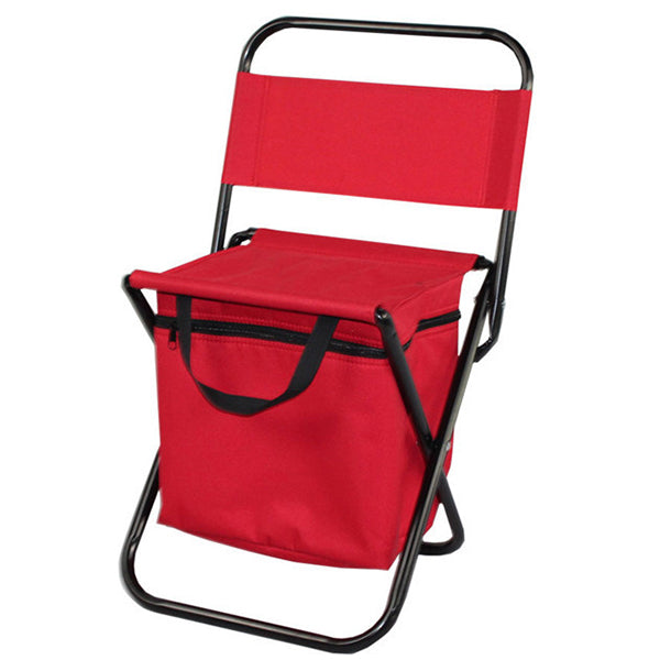 Foldable Chair with Cooler Compartment