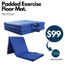 Load image into Gallery viewer, Simpli Tri-Fold Exercise Floor Mat
