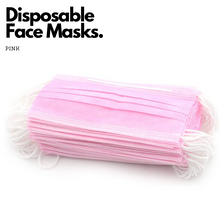 Load image into Gallery viewer, Simpli 3-Ply Face Masks - Pink 10 Pack
