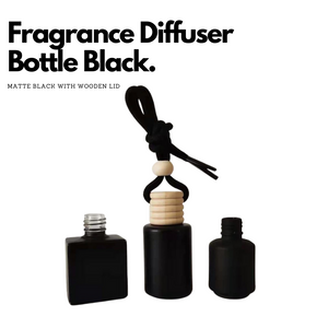 Hanging Fragrance Bottle Black