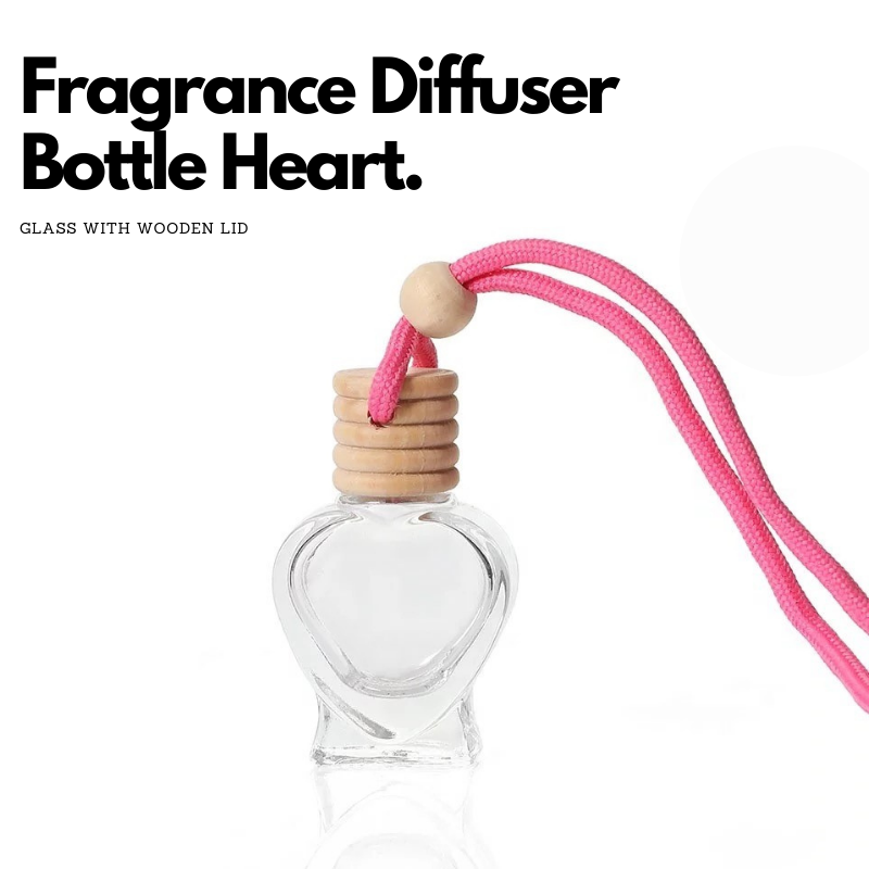 Hanging Fragrance Bottle Heart