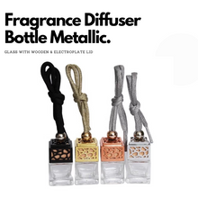 Load image into Gallery viewer, Hanging Fragrance Bottle Metallic
