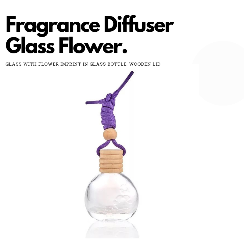 Hanging Fragrance Bottle Glass