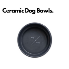 Load image into Gallery viewer, TDM Ceramic Dog Bowl
